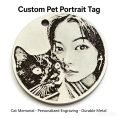 Custom Pet Portrait Tag 1