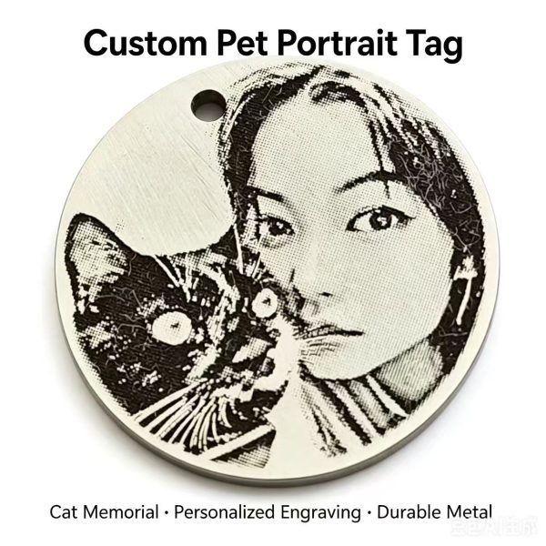 Custom Pet Portrait Tag 1