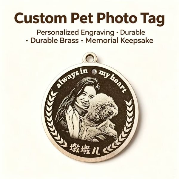 Custom Pet Portrait Tag 2