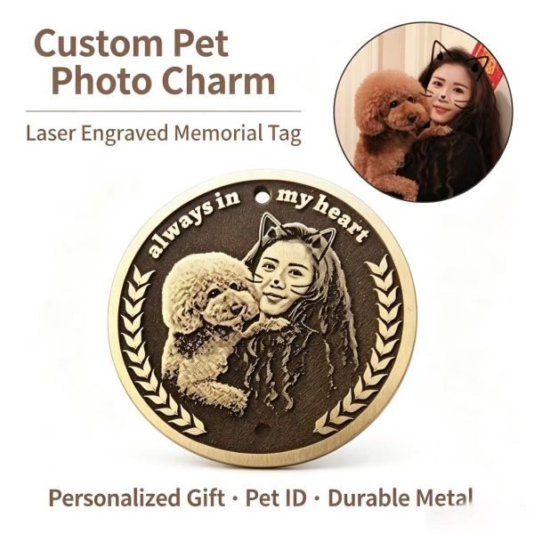 Custom Pet Portrait Tag 3