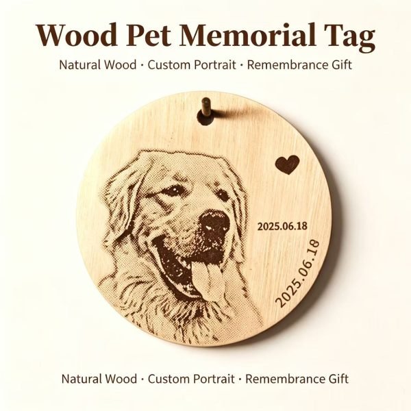 Custom Pet Portrait Tag 4