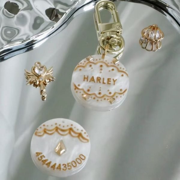 Handmade Custom Pet ID Anti-Lost Dog Tag 2
