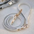 High-end Snake Print Dog Collar & Leash Set 3