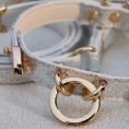 High-end Snake Print Dog Collar & Leash Set 4