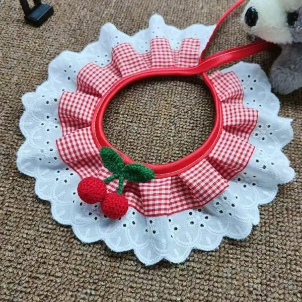 Lovely Pet Neck Scarf Collar 11