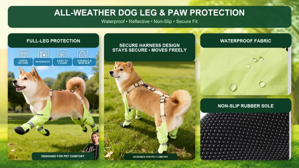Learn when dog boots help in rain, snow, mud and rough terrain, how to check the fit, and how to protect your dog's paws after every walk.