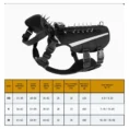 anzelae-spiked-dog-harness-size-chart