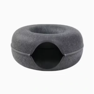 donut cat tunnel bed