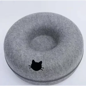 cat tunnel bed