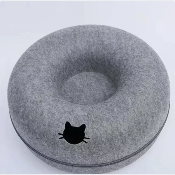 cat tunnel bed